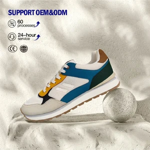 OEM/ODM Luxury Womens Sneakers Lace-up Walking Rubber Sole Customized Popular Design Sporty Casual Sports Autumn Winter Spring