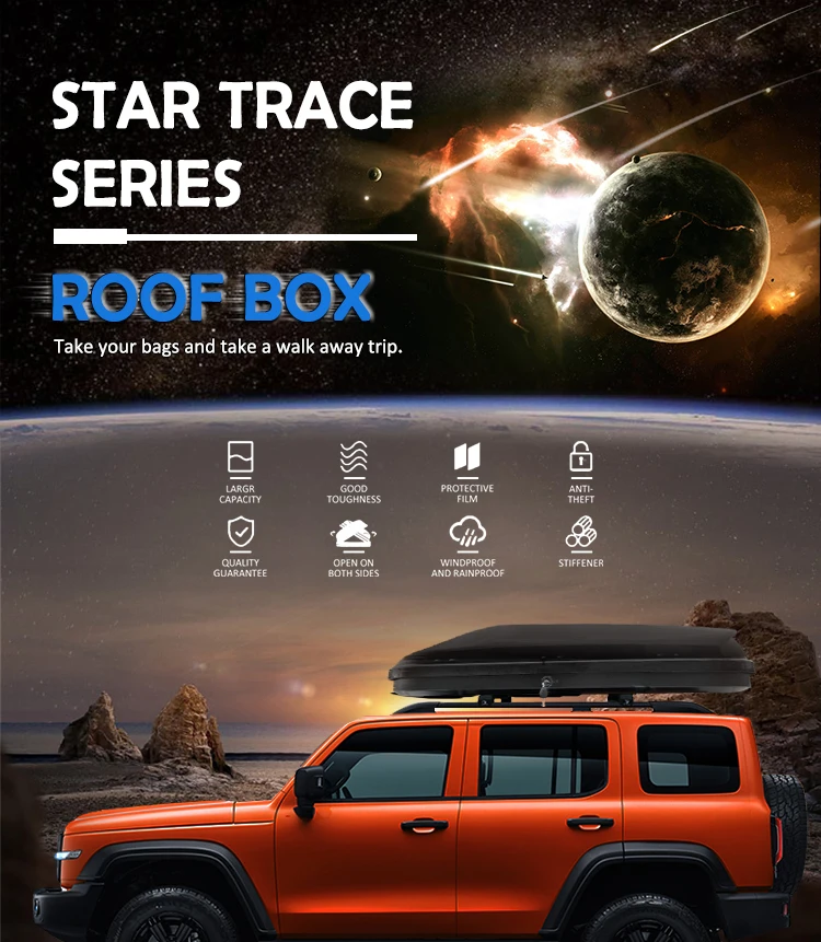 Aerodynamic Design Car Black Roof Boxes 400l For Mercedesbenz Glc200 Buy Black Or White Car