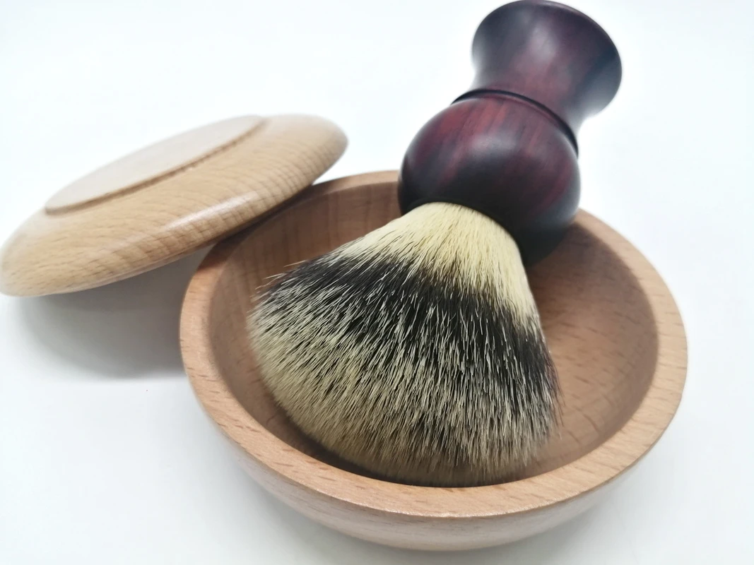 diri high quality synthetic rosewood handle shaving brush for