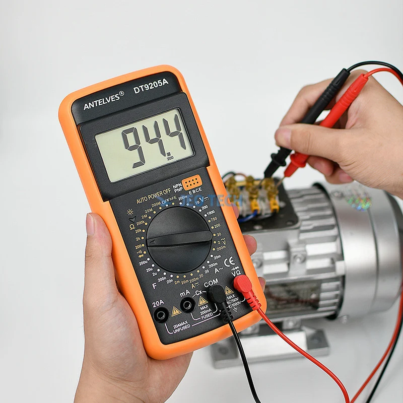 DT9205A Smart Multimeter Digital Tester Overload Protection Detector Electrician test Multi Meter Digital Multimeter