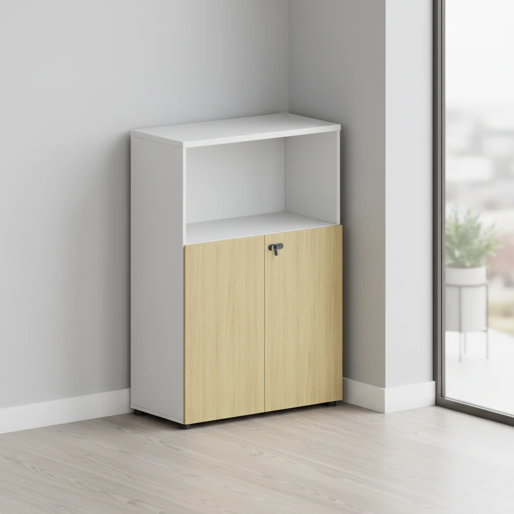 Modern Solid Wood Filing Cabinet and Document Organization Home Office Storage Solution with Large Capacity and Durable Design 3