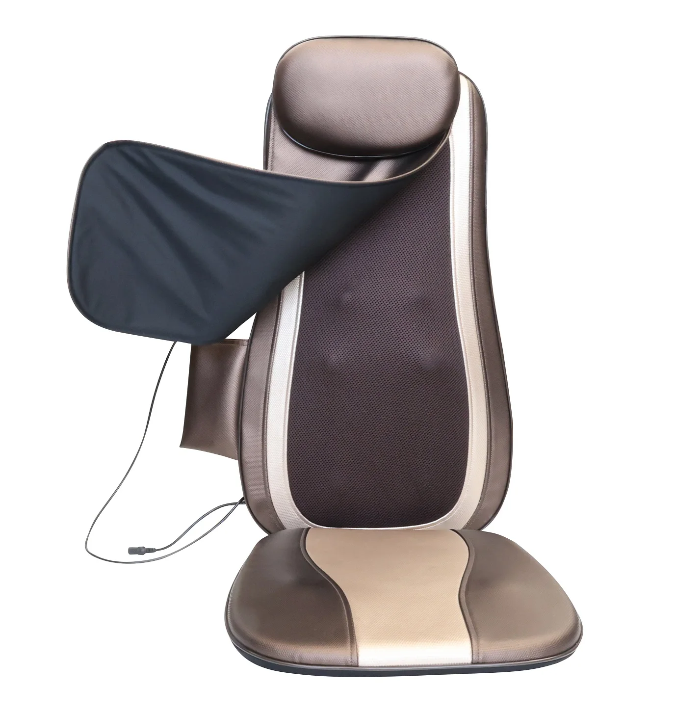 2021 Full Body 3d Car Shiatsu Massaging Seat Cushion With Heating And