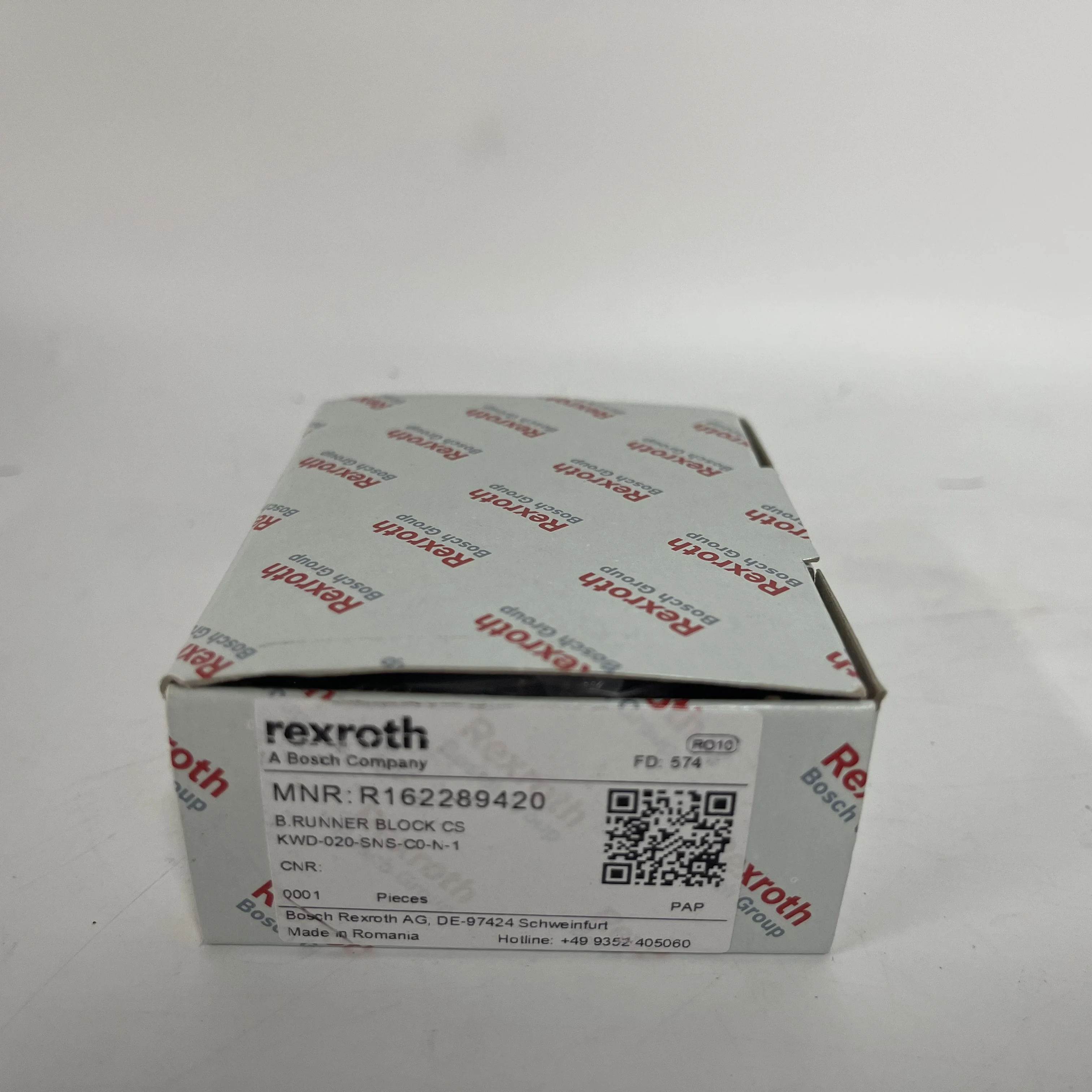 Rexroth Linear Runner Block R162289420 KWD-020-SNS-C0-N-1 