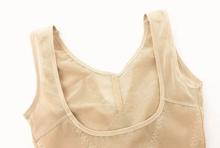 Women's Chest-Packed Body Shaper Postpartum Fajas Colombianas