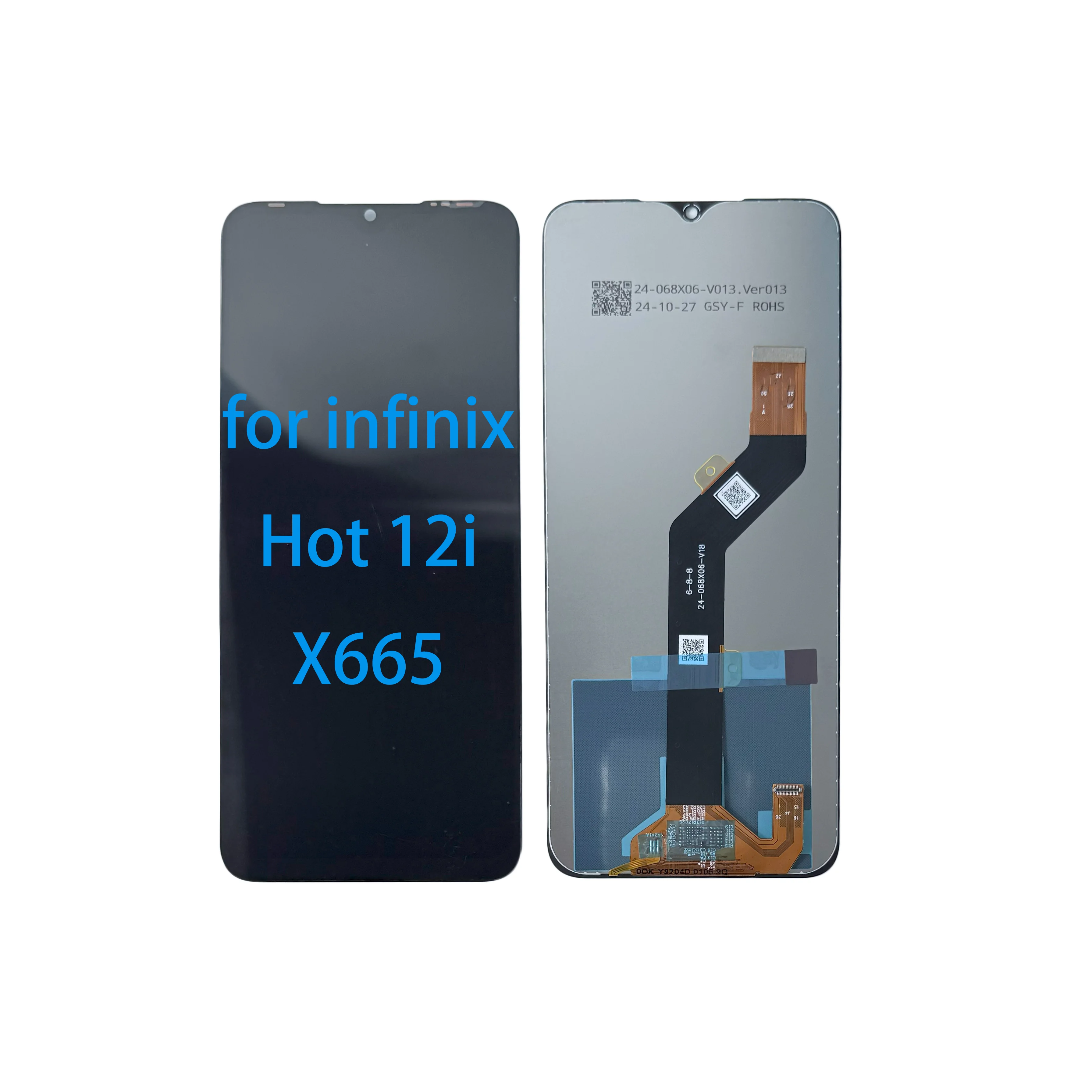 Infinix Hot 12i LCD Screen Replacement - X665 Display Parts