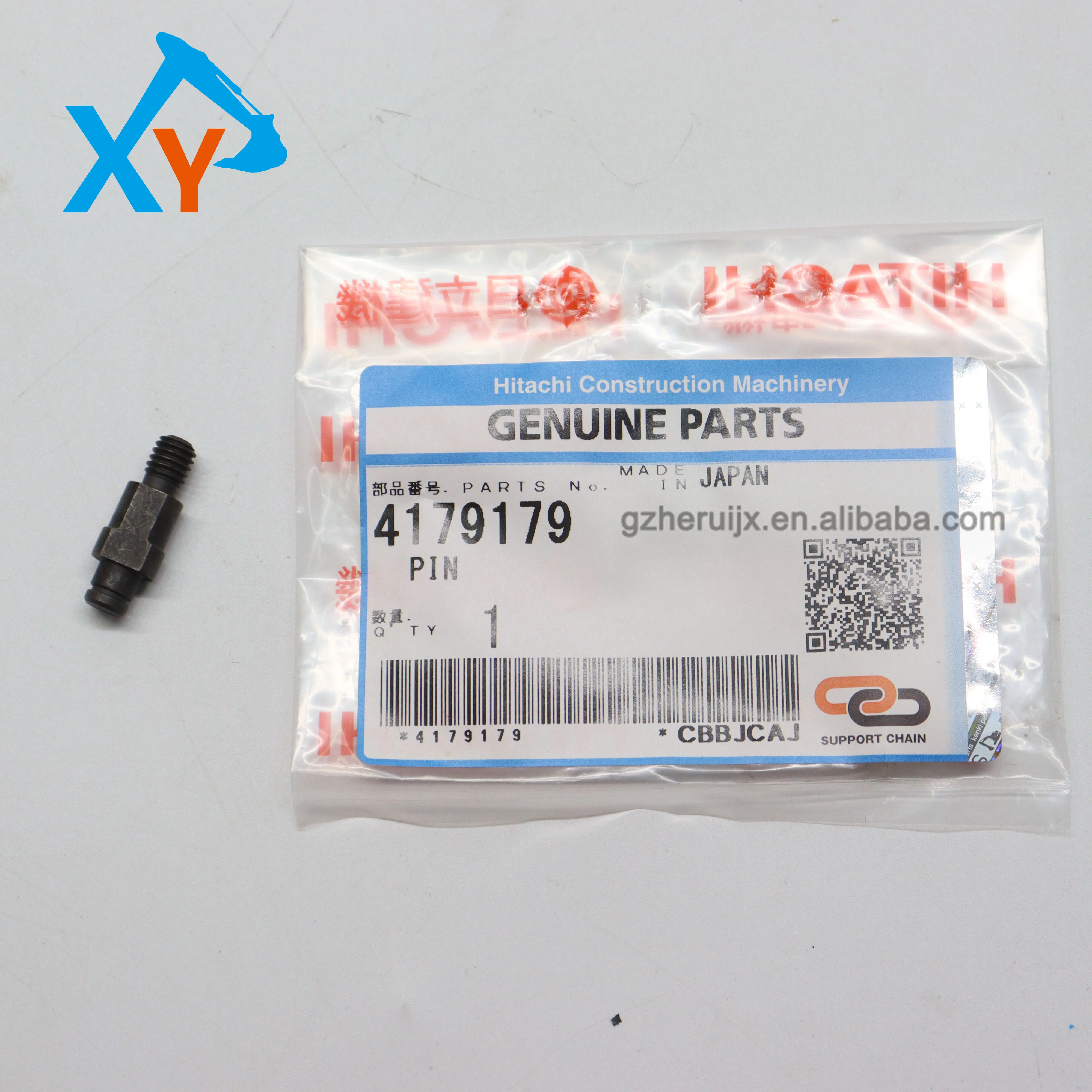 Hitachi Mini Excavator Pins PN 4179179 for ZX200-1-3-5A-5G