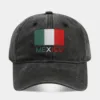 Bandera mexicana negra