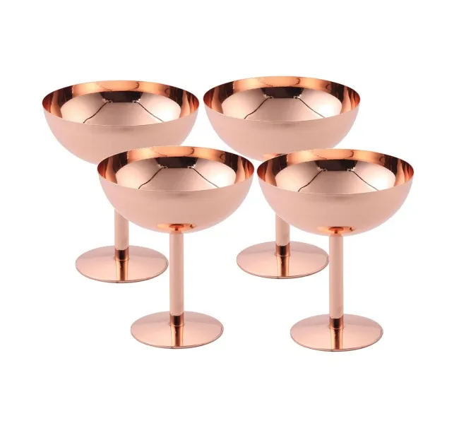 Copper Champagne Flute