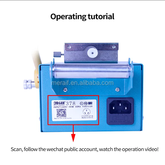 Best price  automatically tin solder feeder soldering tool CXG378 soldering station