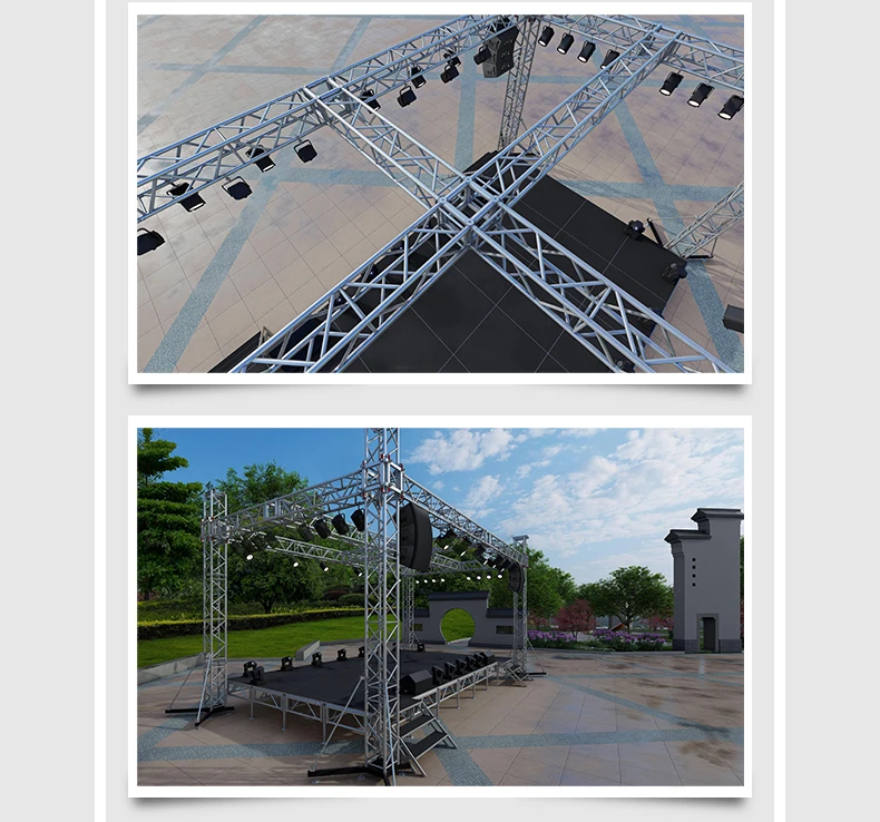 4x10x3m GLOBAL Aluminium TRUSS BOX TRUSS TRADE BOOTH TRUSS SYSTEM