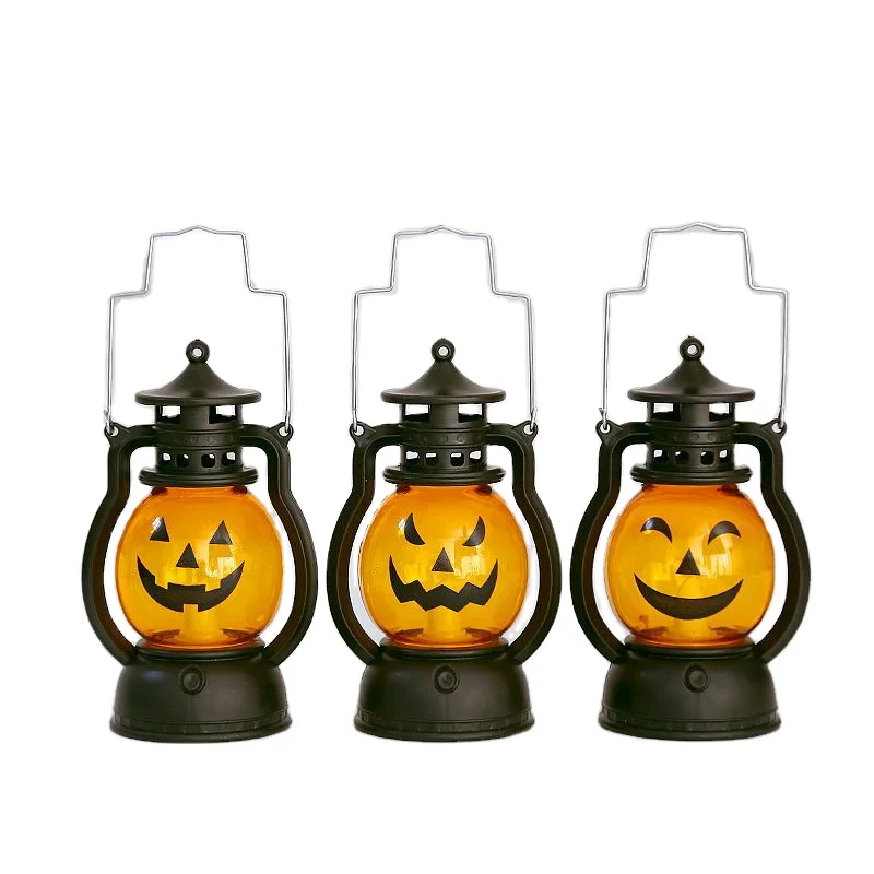 Halloween Led Oil Lamp Decoration Pony Lantern