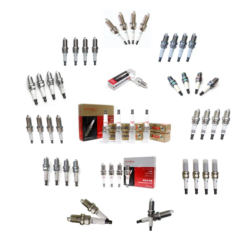 Hot Sale Auto double Iridium Spark Plug Bujia Car Spark Plug factory