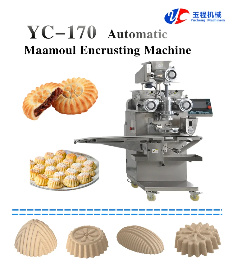 Automatic Maamoul Making Encrusting Machine Production Line Industry Machinery manufacture