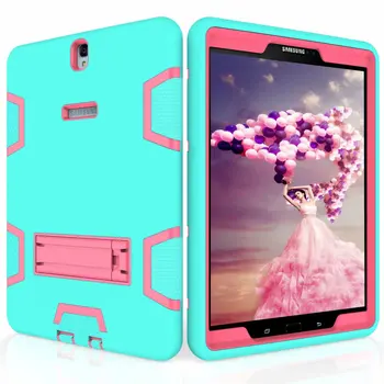 Full-body Shockproof Hybrid Heavy Duty Armor Protective Case For Samsung Galaxy Tab S3 9.7 T820 T825
