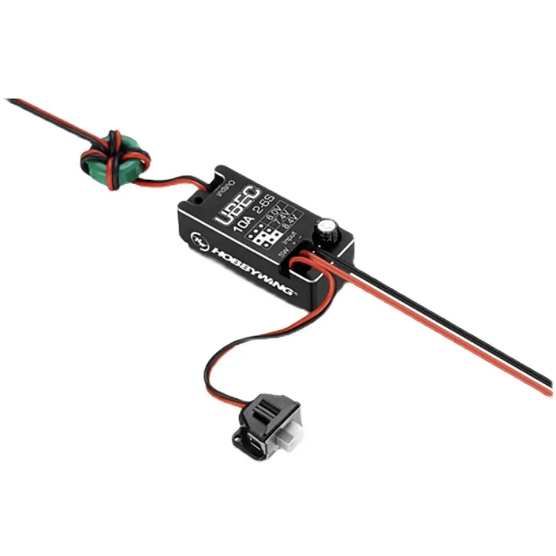 Waterproof  10A 2-6S UBEC Input Voltage 6.0/ 7.4/8.4V Adjustable Super Large Current BEC RC Parts Accs