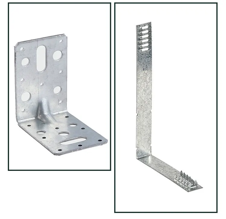 China Long Leg 40mm 70mm Aluminum Concealed Stair Joist Hangers 3 Ways