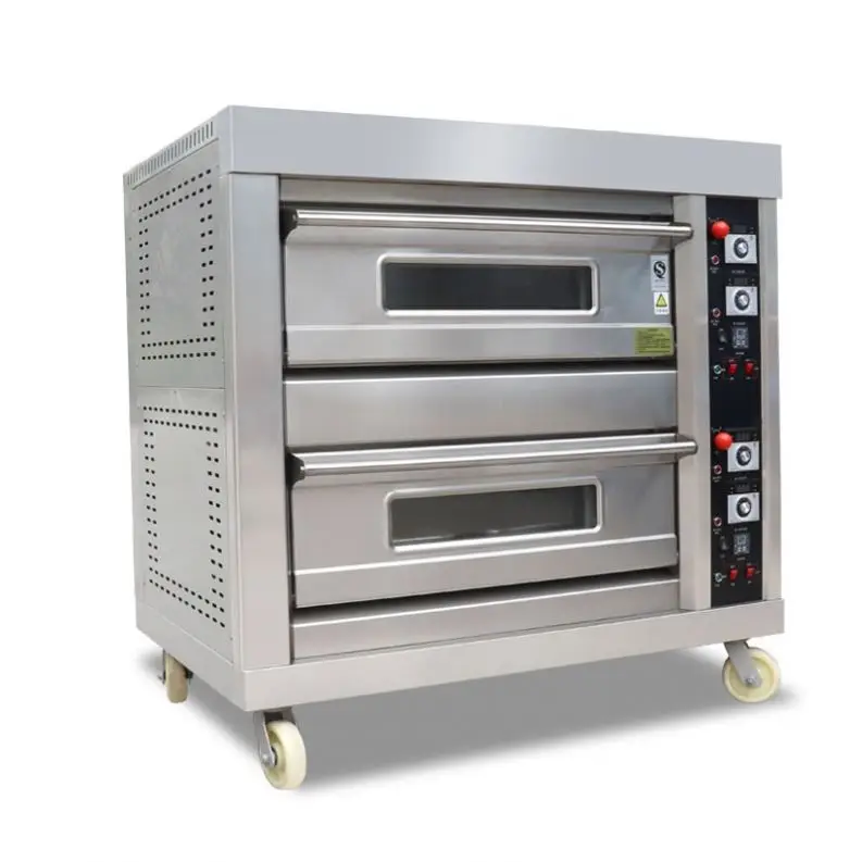 TEBAK Electric Gas Commercial Bakery Machinery Bread Baking Electric Oven Baking Equipment Bread Baking Oven Machine