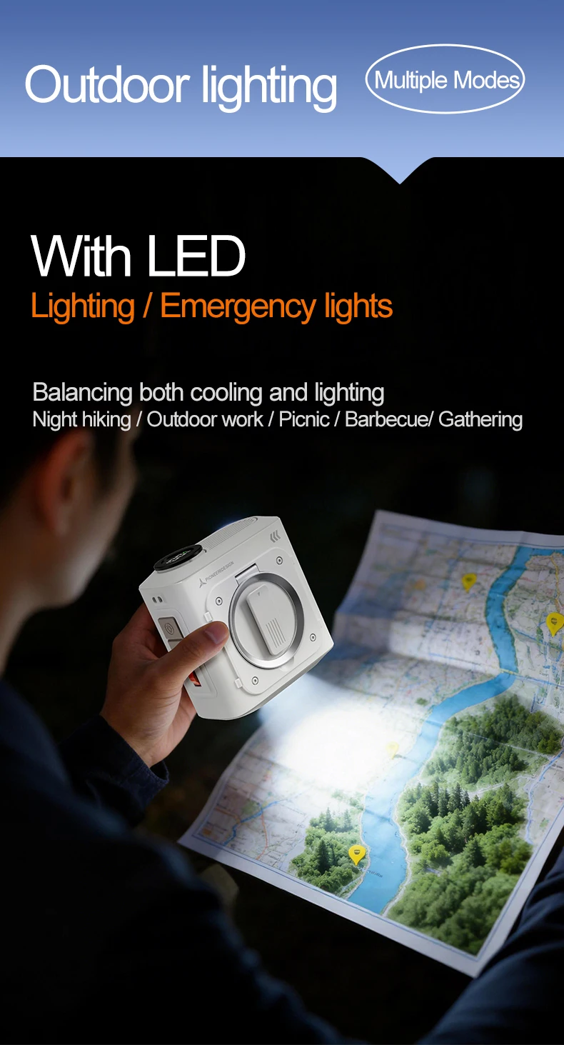Portable Waist Fan, 8000mAh, 25H - detail 18