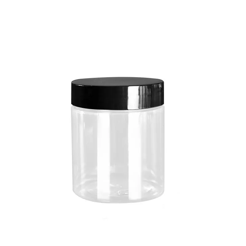 6oz PET Plastic Single Wall Jar 63-400 Green(384/case)