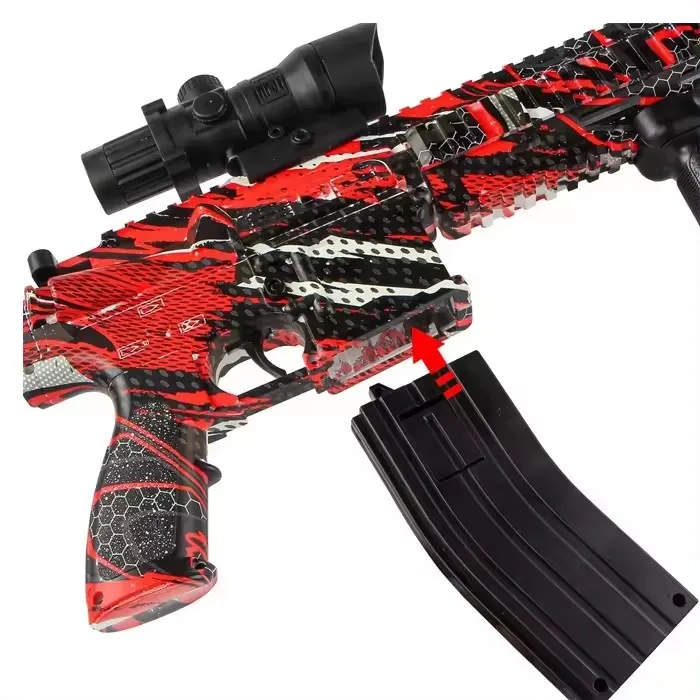 M4a1 Gel Ball Toy Blaster Gun Manual Automatic Splatter Ball Blaster ...