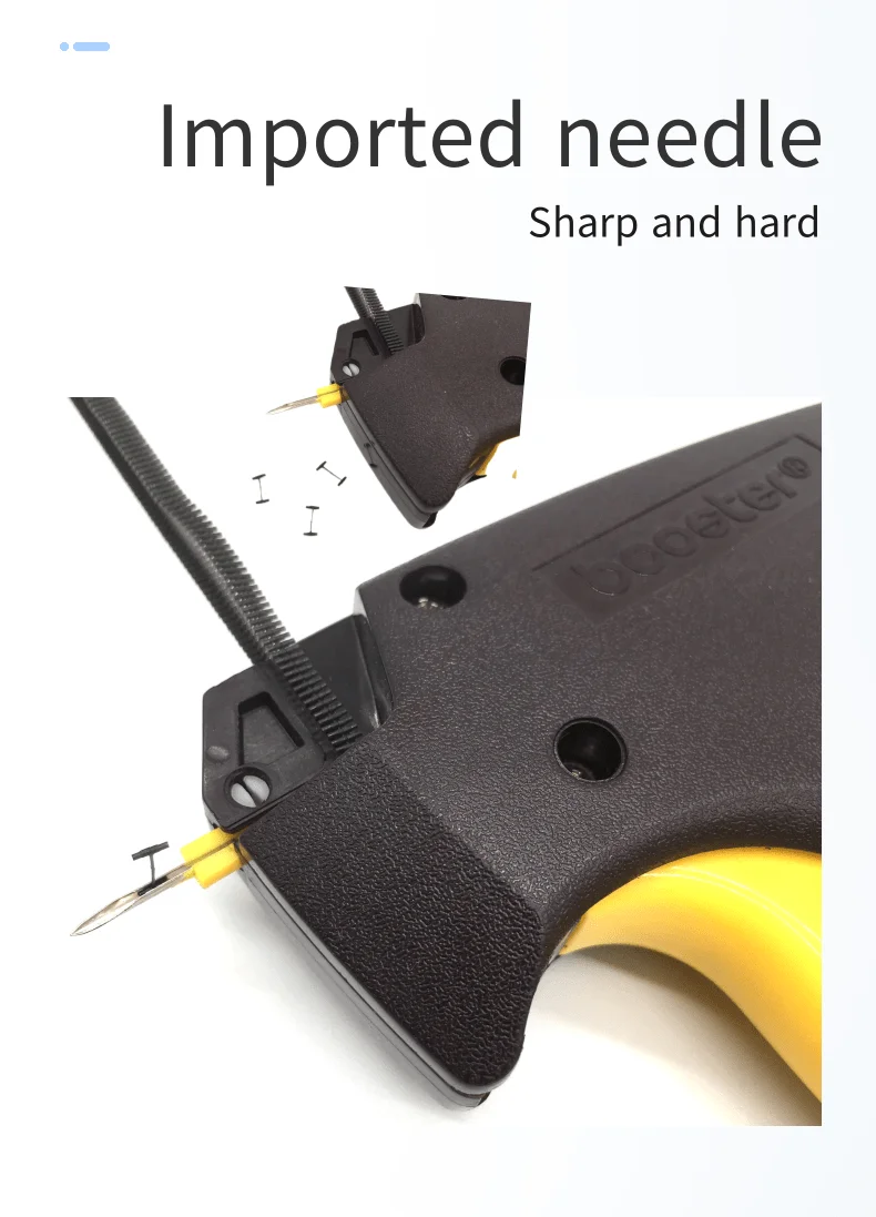 Micro Stitch Gun Garment Clothes Label Hanging Tagging Gun Ultra Fine Micro Tag Gun For Clothing