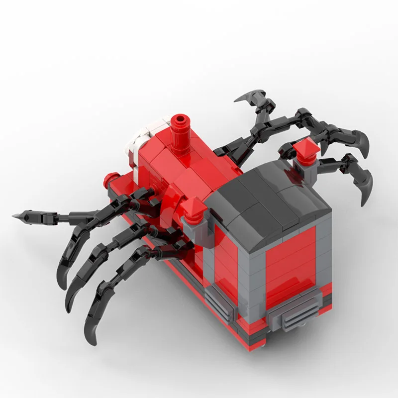 New Little Train Building Block Spider Puddle Jumper Series Toy Puzzle Assembly Model Gift