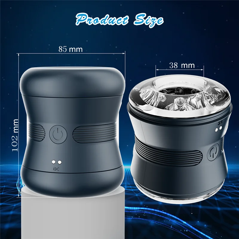 10 Frequency Electric Aircraft Cup Male Masturbator Penis Trainer ...
