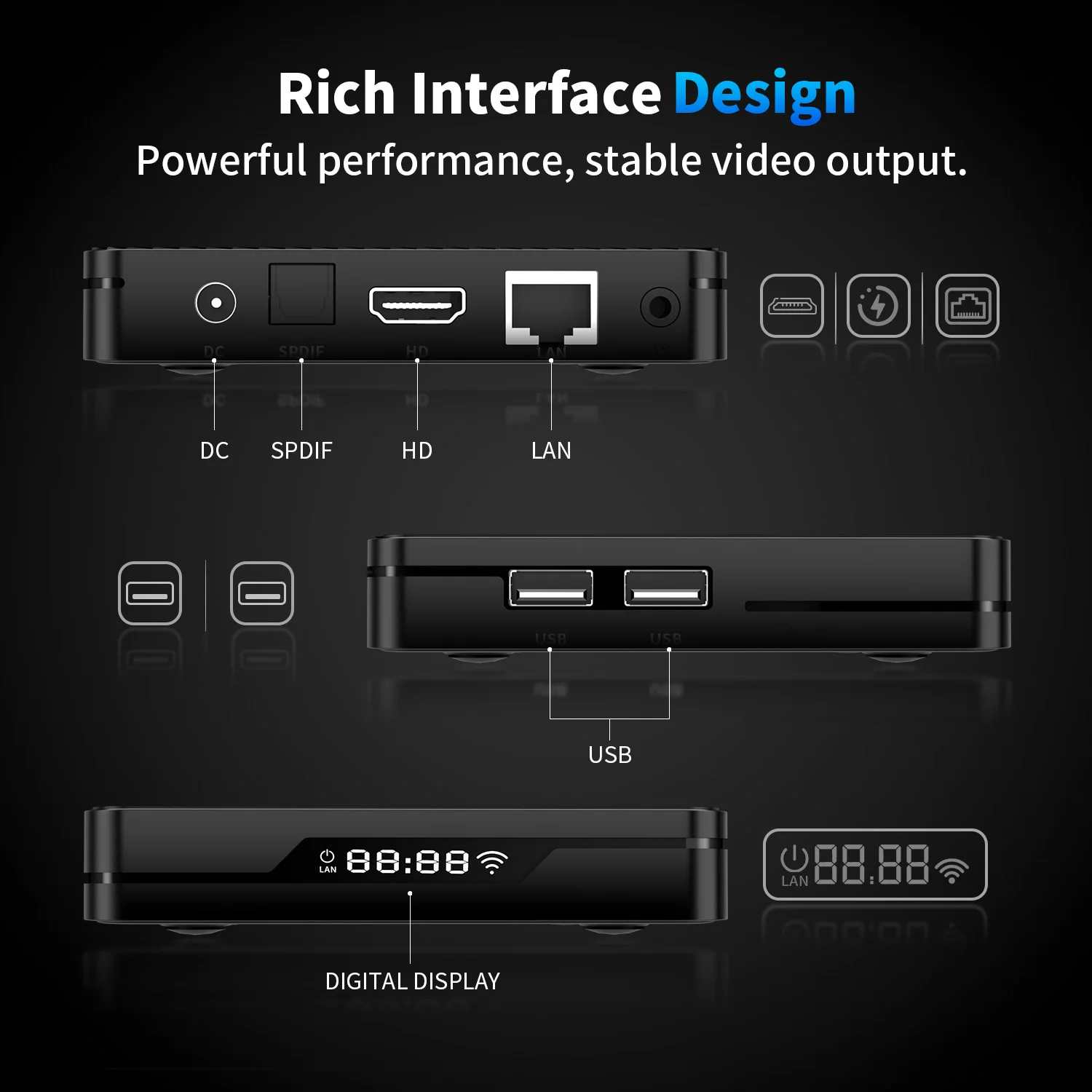 2025 New Arrival X88PRO X5M Amlogic S905X5M Android 14 AI Tv Box 4gb 64gb 2.4G 5G Dual Wifi TVBOX Smart Android Box Set Top Box