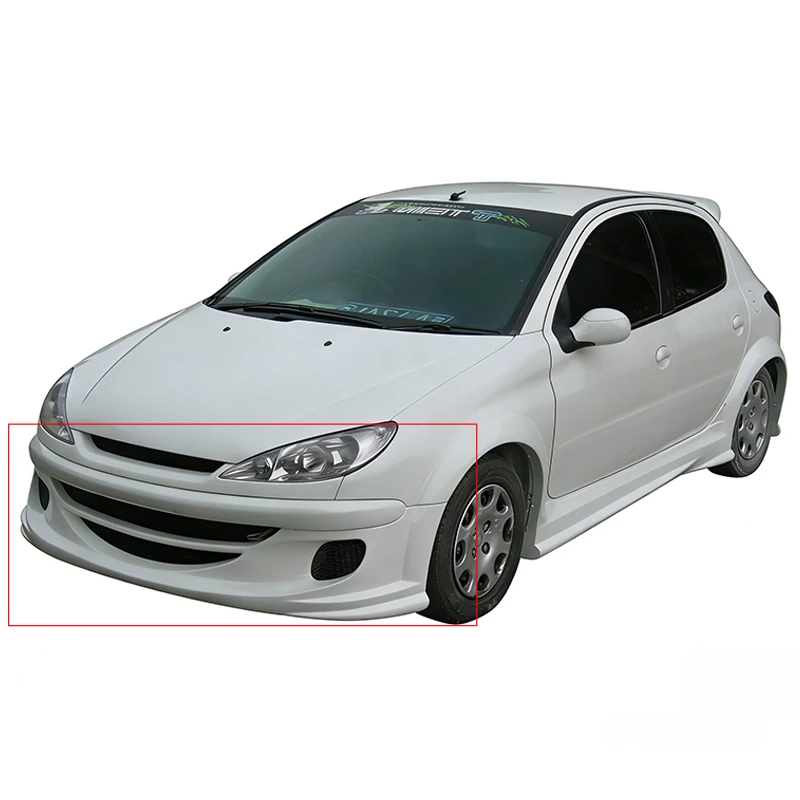 Peugeot 206 Body Kit - Front & Rear Bumpers, Side Skirts, Spoilers