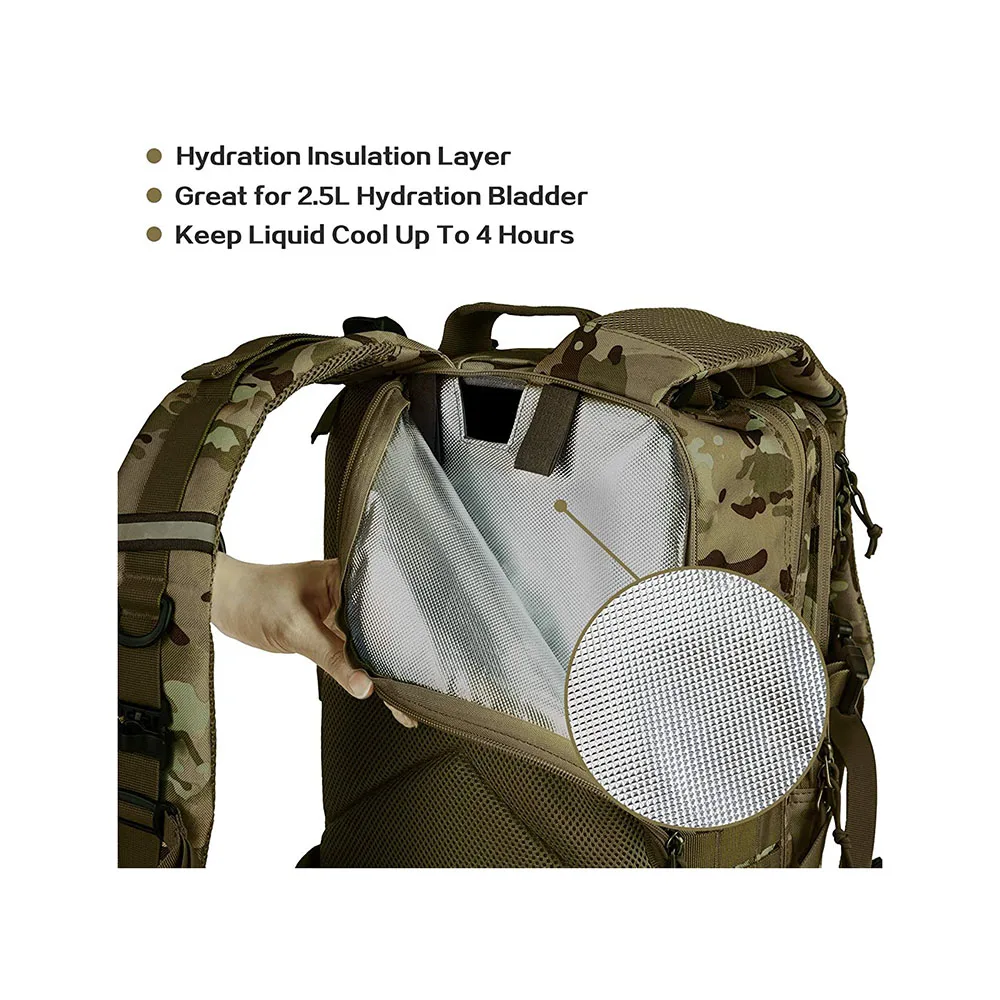 FREE SAMPLE Practical Assault Backpack Training Hydration Bag Backpack Outdoor Hiking Bag