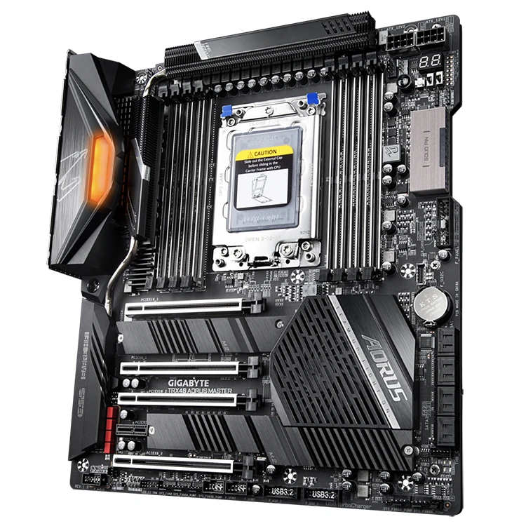 GIGABYTE AMD TRX40 AORUS MASTER Gaming Motherboard Used for 3rd Gen AMD Ryzen  Threadripper Processors| Alibaba.com