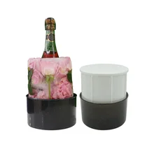 Champagne bucket ice mold Wine bottle chiller