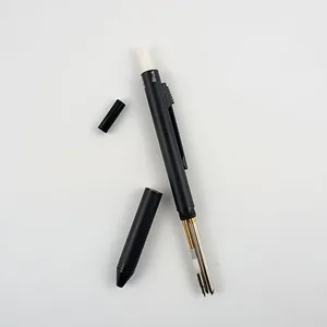 4 in 1 Multi Color Writing Pen 3 Color Ballpoint Pen (red, Blue, Black) and 0.5 mm Mechanical Pencil with Rubber