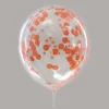 palloncino coriandoli arancione