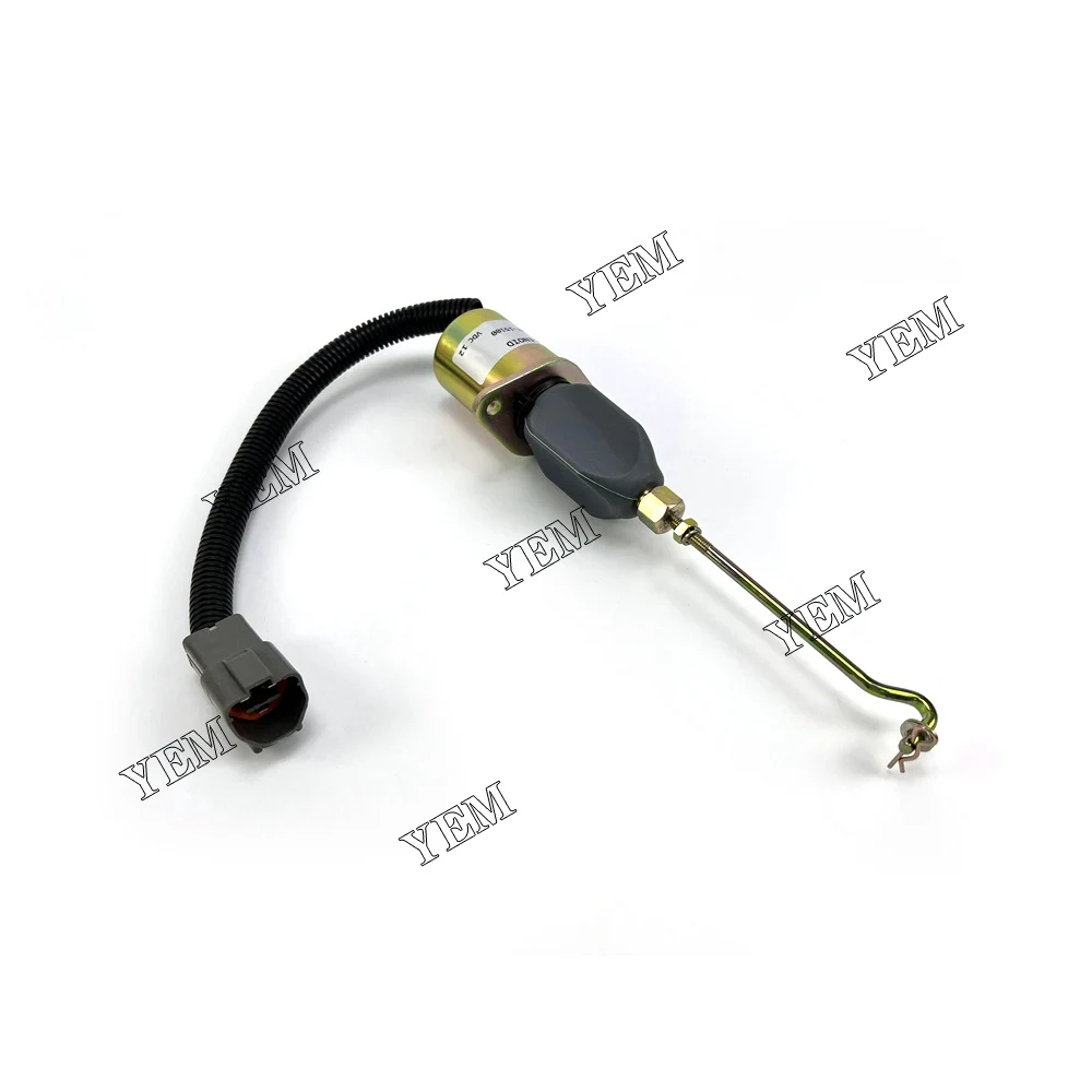For Mitsubishi Engine S4S Solenoid Valve 32A87-15100 12V Spare Part 4