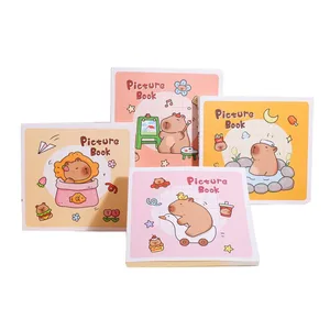 Wholesale Latest Stock Cute Capybara Stationery Sketchbook Drawing Book for Kids