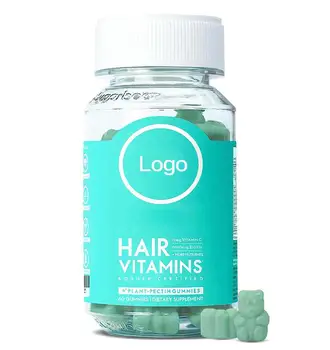 Factory Support OEM Collagen Whitening Skin Vitamins Gummies Biotin Gummies Good For Hair Skin Nails