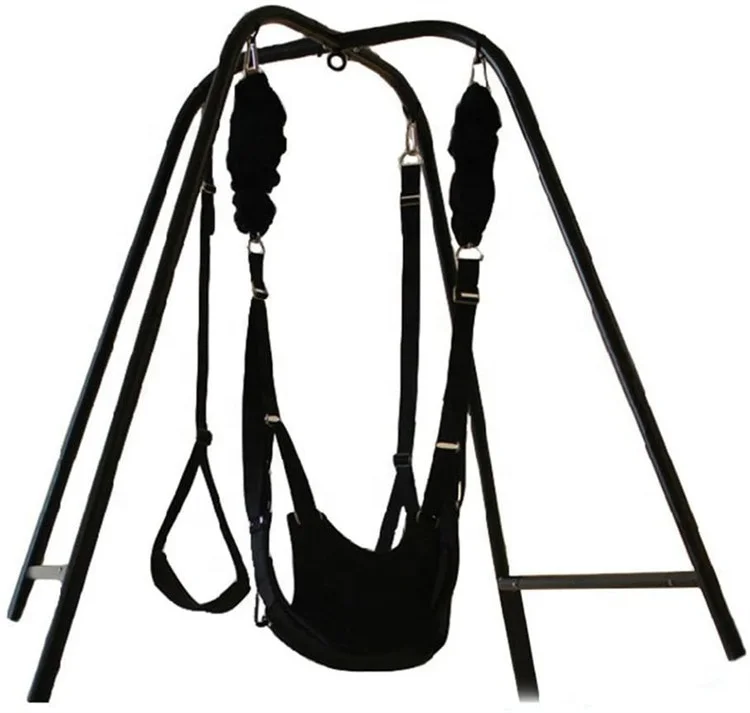Hot Selling Indoor Entertainment Adult Sex Swing Chair Couples Indoor Games Sex Swing for Couples SM Leather Sling Sex Hammock-888058