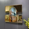 gold Acrylic with gold frame FUDA790-40