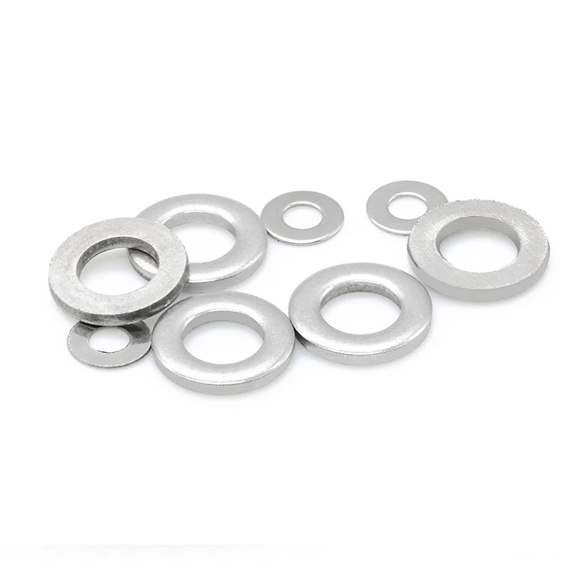 304 Stainless Steel Flat Gasket Washer Ultra-thin Metal Screws ...