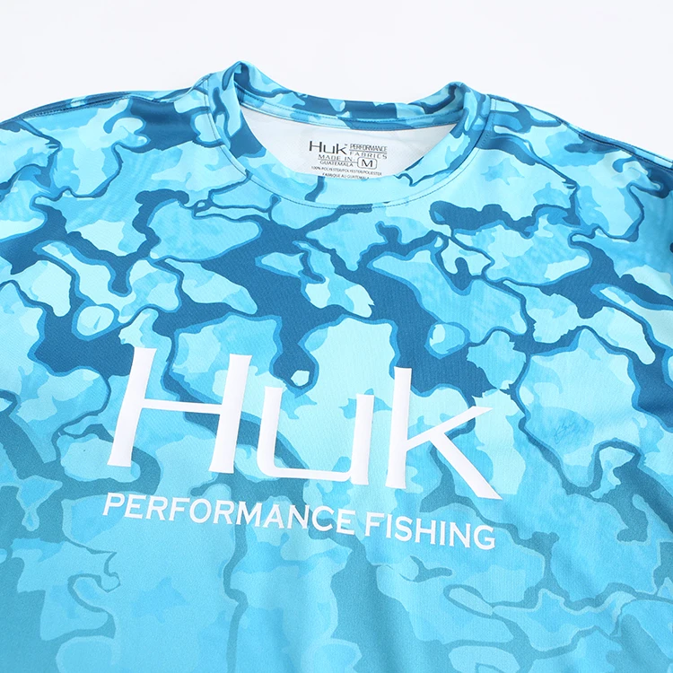 2022 New Men's Long Sleeve Marlin Huk Fishing Shirt Buy Mens Uv