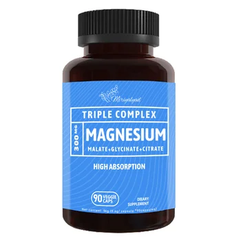 Magnesium Powerhouse Supplement - Advanced Chelated Blend For Promotes Deep Relaxation, Serene Calm