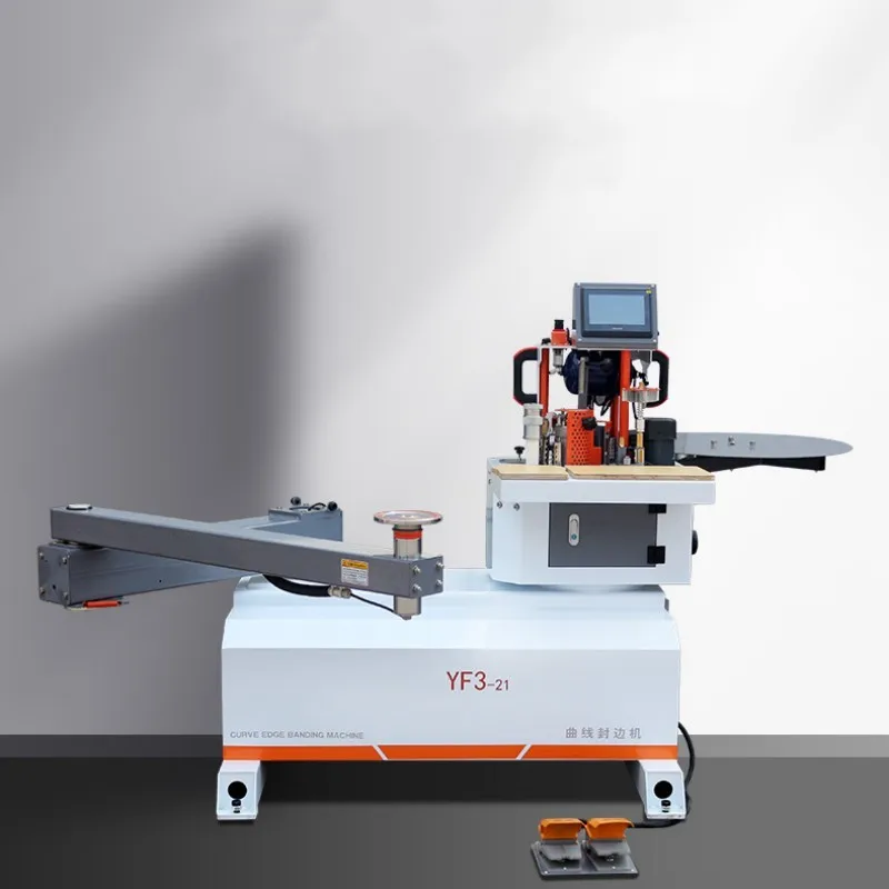 Новое поступление офисная мебель облицовочная машина ПВХ склеивание изогнутая