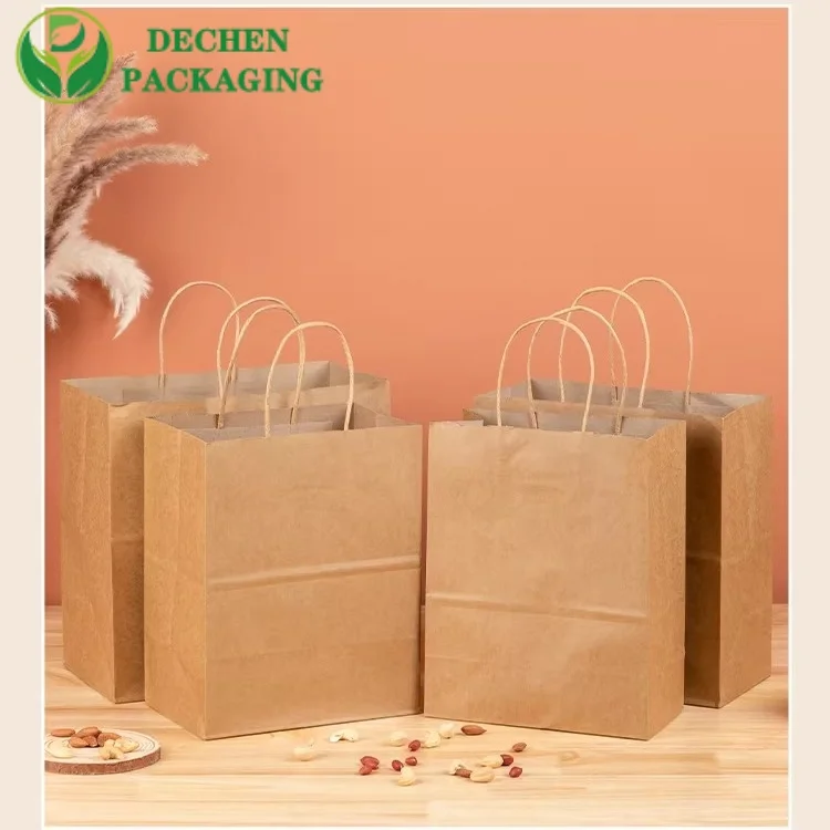 Fold Handle Paper Carrier Bags Wholesale
