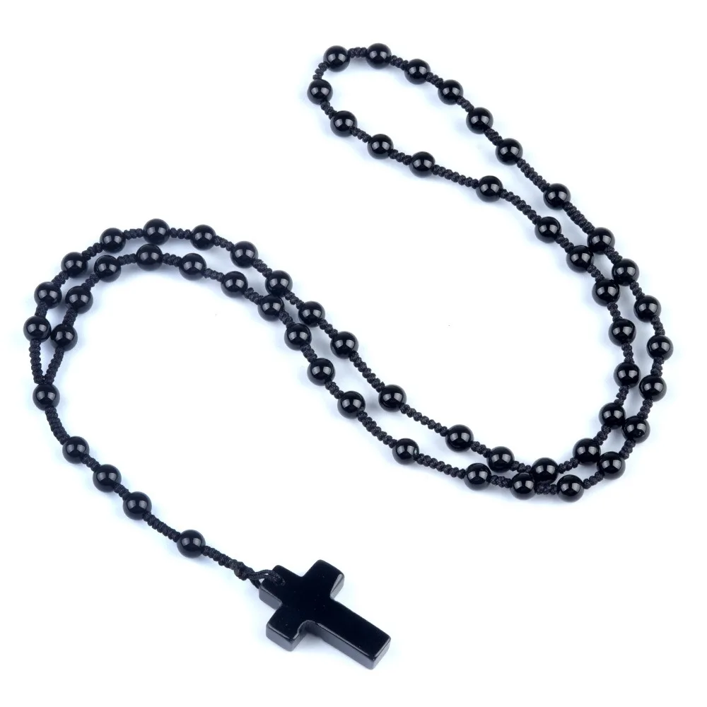 Kreuzkette Kreuz Kette Halskette Olivenholz Günstig Kaufen