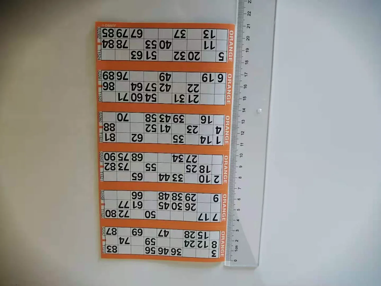 
 Распродажа, настраиваемая печать на картах Lotto  