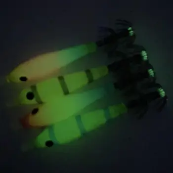 CHEERY Shrimp Lure Squid Hook Effective Jigging Bait for Salmon Sea Bass Tilapia Marlin Pike Inland Fish Ocean Boat Fishing – Metal Jig – view 4