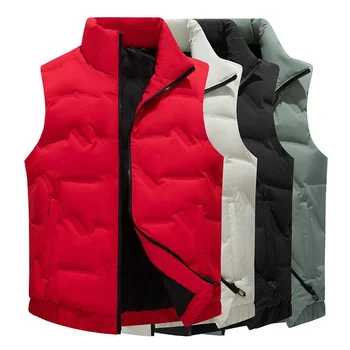 Mens Puffer Vest Packable Down Vest Lightweight Water Resistant Sleeveless Winter Vest