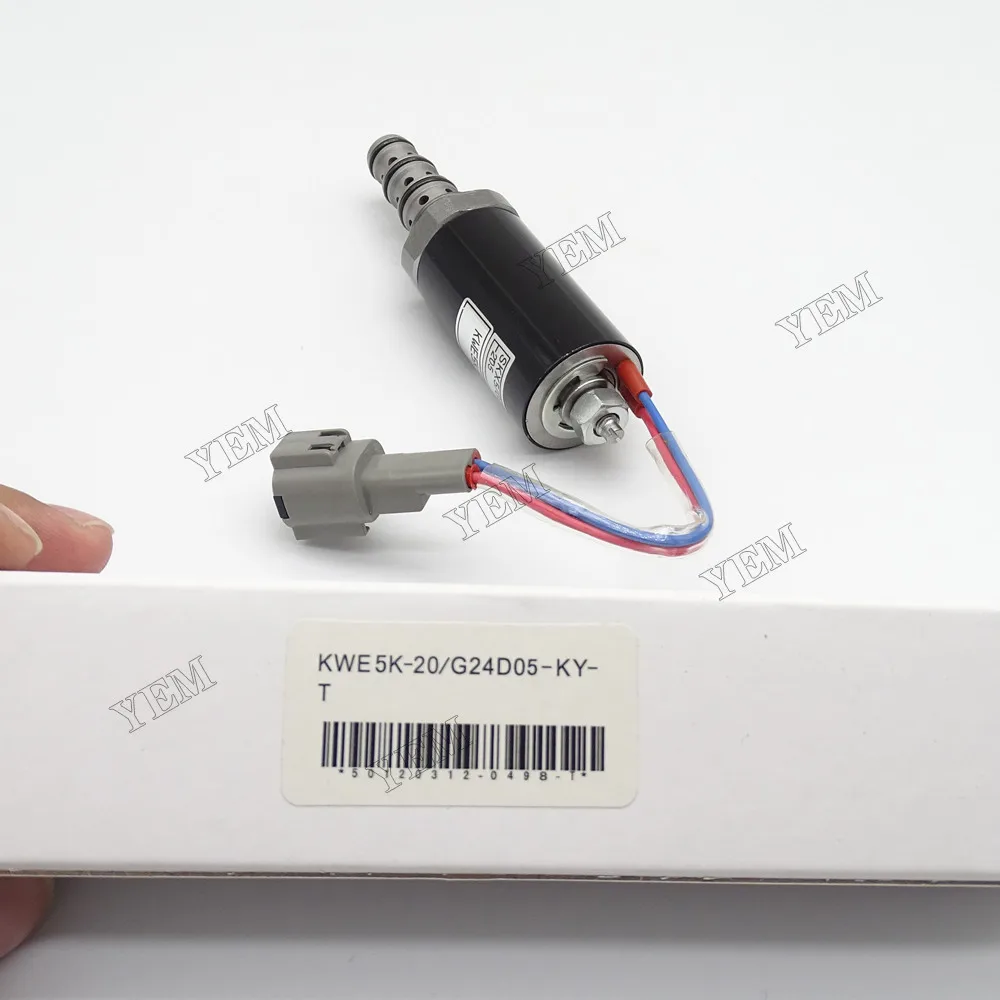 For Kobelco KWE5K-20-G24D05-KY-T Solemoid Valve Engine Parts Factory