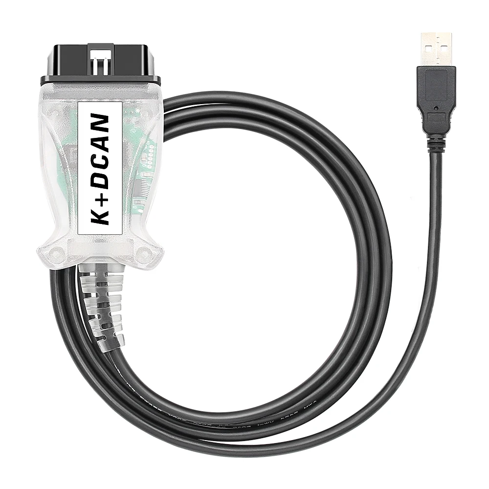 Tbest Commutateur de câble K CAN Interface USB K DCAN Câble
